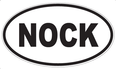 NOCK - Oval Magnet