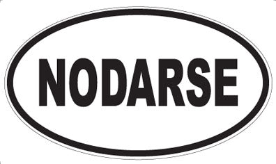 NODARSE - Oval Magnet