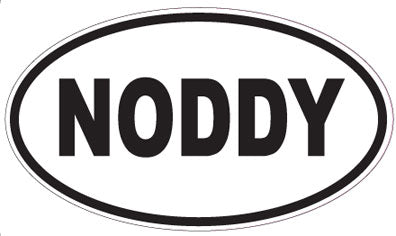 NODDY - Oval Magnet