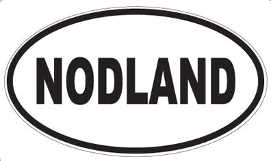 NODLAND - Oval Magnet