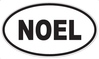 NOEL - Oval Magnet