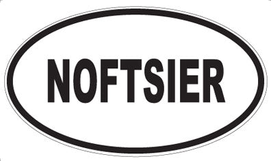 NOFTSIER - Oval Magnet