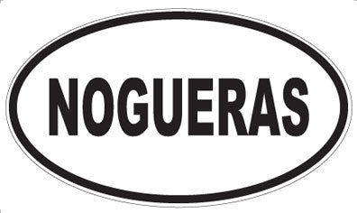 NOGUERAS - Oval Magnet