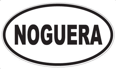 NOGUERA - Oval Magnet