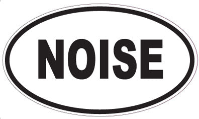 NOISE - Oval Magnet