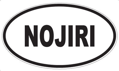 NOJIRI - Oval Sticker