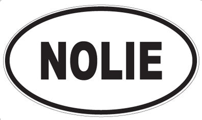 NOLIE - Oval Sticker