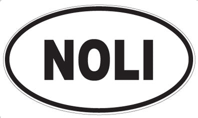NOLI - Oval Magnet