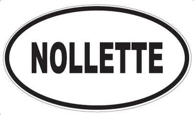NOLLETTE - Oval Magnet