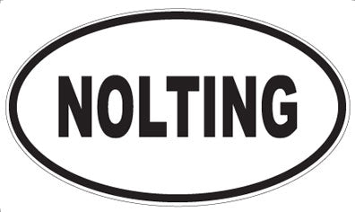 NOLTING - Oval Magnet