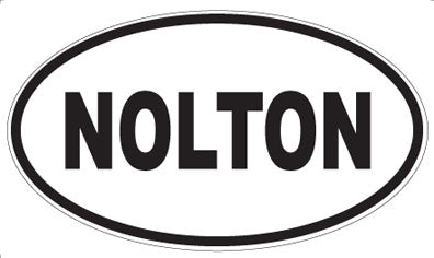 NOLTON - Oval Magnet