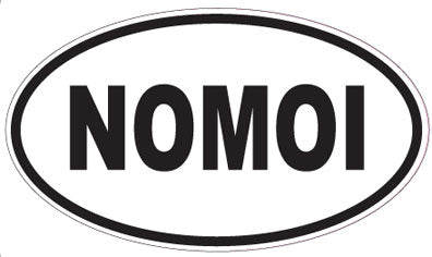 NOMOI - Oval Magnet