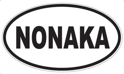 NONAKA - Oval Sticker
