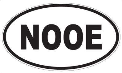 NOOE - Oval Magnet
