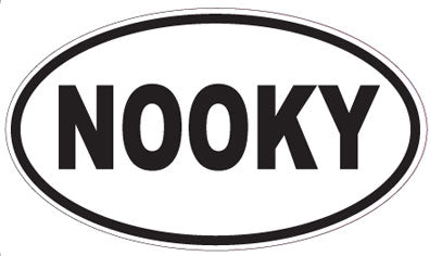 NOOKY - Oval Magnet
