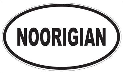 NOORIGIAN - Oval Magnet