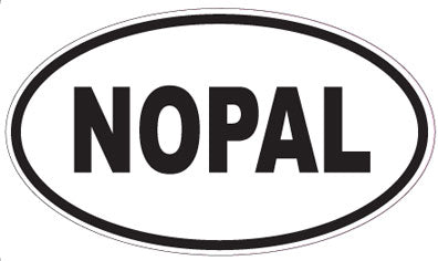 NOPAL - Oval Magnet