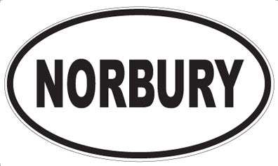 NORBURY - Oval Magnet