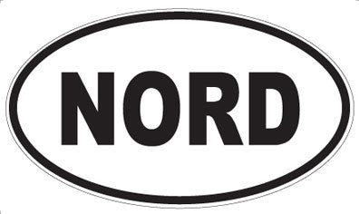NORD - Oval Sticker