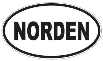 NORDEN - Oval Magnet