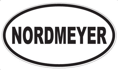 NORDMEYER - Oval Magnet