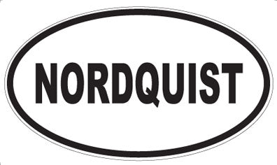 NORDQUIST - Oval Magnet