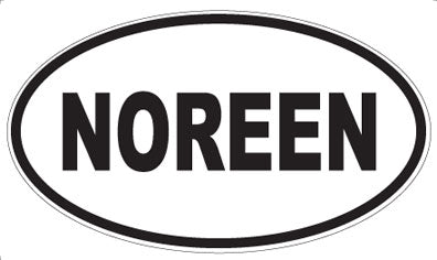 NOREEN - Oval Sticker