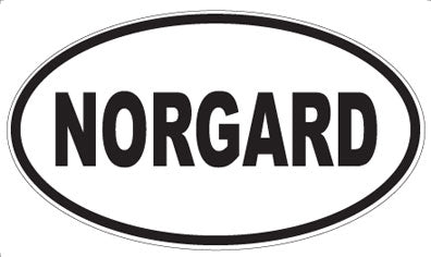 NORGARD - Oval Magnet