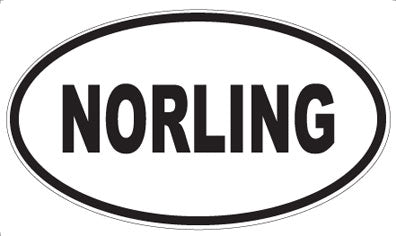 NORLING - Oval Magnet
