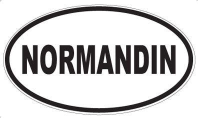 NORMANDIN - Oval Magnet