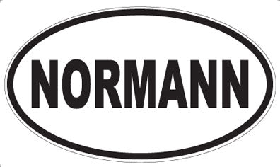 NORMANN - Oval Magnet