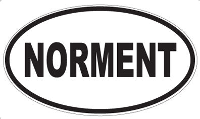 NORMENT - Oval Magnet