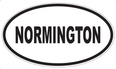 NORMINGTON - Oval Sticker