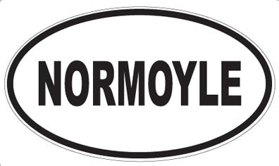 NORMOYLE - Oval Magnet