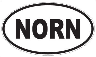 NORN - Oval Magnet