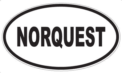 NORQUEST - Oval Sticker