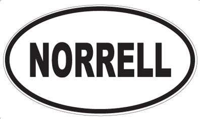 NORRELL - Oval Magnet