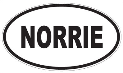 NORRIE - Oval Magnet