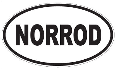 NORROD - Oval Magnet