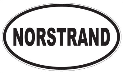 NORSTRAND - Oval Sticker