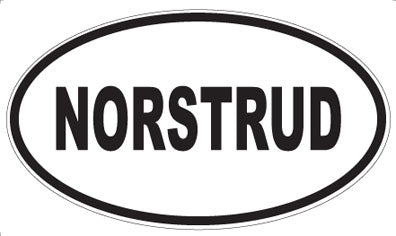 NORSTRUD - Oval Sticker