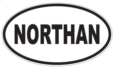NORTHAN - Oval Magnet