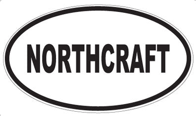 NORTHCRAFT - Oval Sticker