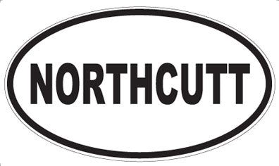 NORTHCUTT - Oval Sticker