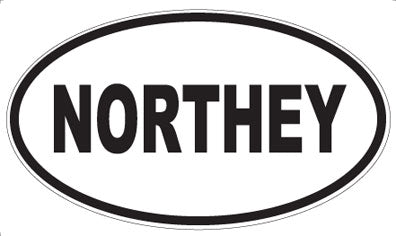 NORTHEY - Oval Magnet