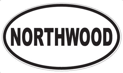 NORTHWOOD - Oval Magnet