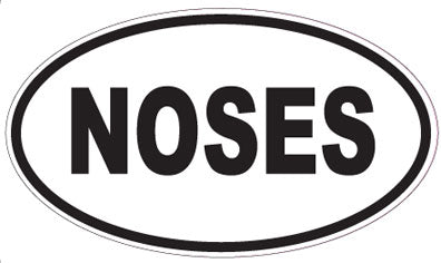 NOSES - Oval Magnet