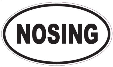NOSING - Oval Sticker