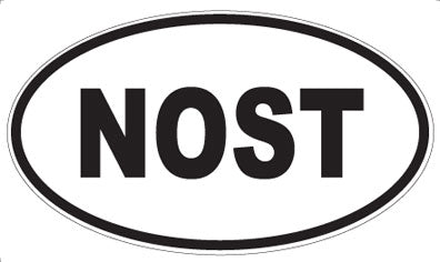 NOST - Oval Sticker