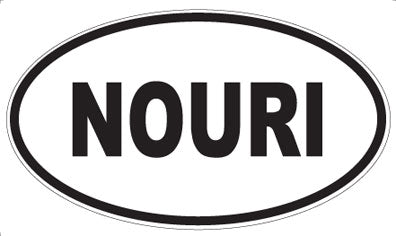NOURI - Oval Magnet
